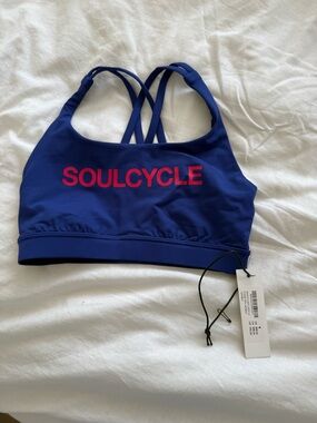 NWOT SoulCycle x Lulu Sports Bra - Size 4